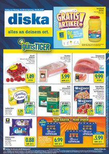 diska Prospekt - Angebote ab 03.08. - Seite 1