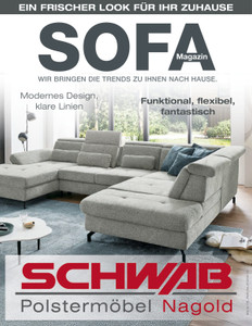 Schwab Polstermöbel Prospekt - 2026 KW 04 | Schwab P206 Sofa-Magazin