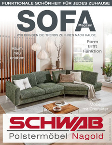Schwab Polstermöbel Prospekt - Sofa Magazin