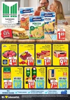 Marktkauf Prospekt - Angebote ab 27.10. - Seite 1