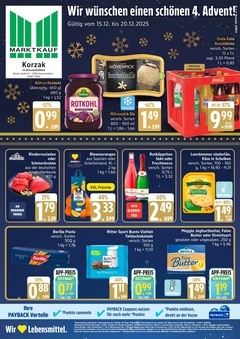 Marktkauf Prospekt - Angebote ab 15.12. - Seite 1