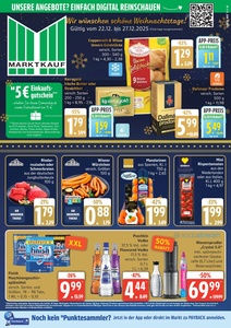 Marktkauf Prospekt - Angebote ab 22.12.