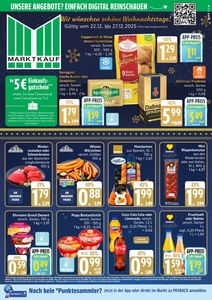 Marktkauf Prospekt - Angebote ab 22.12.