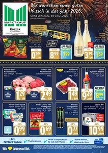 Marktkauf Prospekt - Angebote ab 29.12.