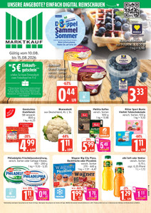 Marktkauf Prospekt - Angebote ab 10.08. - Seite 1