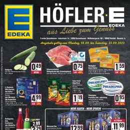 EDEKA Prospekt - Angebote ab 18.09.