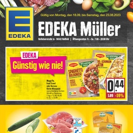EDEKA Prospekt - Angebote ab 18.09.