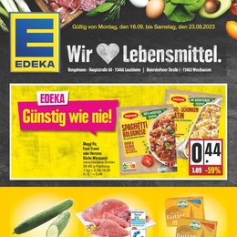 EDEKA Prospekt - Angebote ab 18.09.