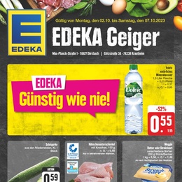 EDEKA Prospekt - Angebote ab 02.10.