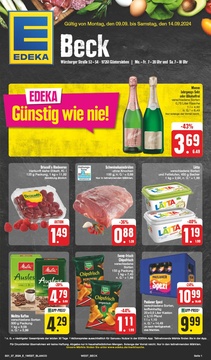 EDEKA Prospekt - Angebote ab 09.09.