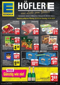 EDEKA Prospekt - Angebote ab 09.09.