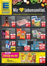 EDEKA Prospekt - Angebote ab 16.09.