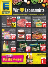 EDEKA Prospekt - Angebote ab 23.09.