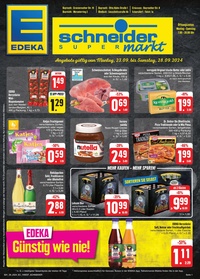 EDEKA Prospekt - Angebote ab 23.09.