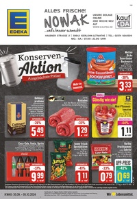 EDEKA Prospekt - Angebote ab 28.09.