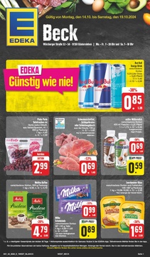 EDEKA Prospekt - Angebote ab 14.10.