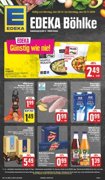 EDEKA Prospekt - Angebote ab 28.10.