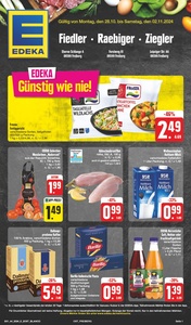 EDEKA Prospekt - Angebote ab 28.10.