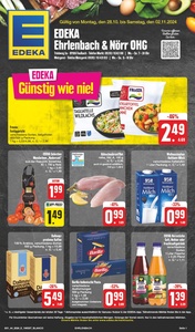 EDEKA Prospekt - Angebote ab 28.10.