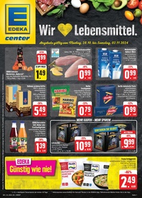 EDEKA Prospekt - Angebote ab 28.10.