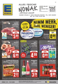 EDEKA Prospekt - Angebote ab 09.11.