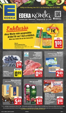 EDEKA Prospekt - Angebote ab 18.11.