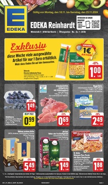 EDEKA Prospekt - Angebote ab 18.11.