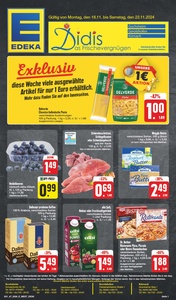 EDEKA Prospekt - Angebote ab 18.11.