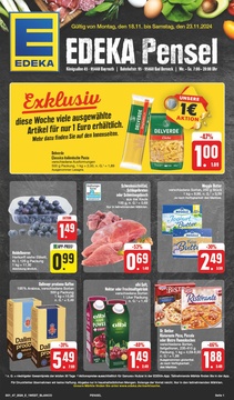 EDEKA Prospekt - Angebote ab 18.11.