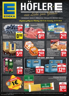 EDEKA Prospekt - Angebote ab 18.11.