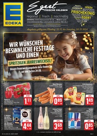 EDEKA Prospekt - Angebote ab 23.12.