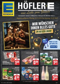 EDEKA Prospekt - Angebote ab 30.12.