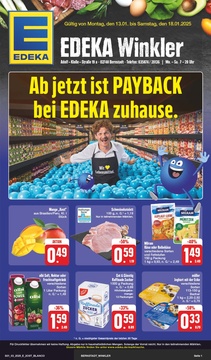 EDEKA Prospekt - Angebote ab 13.01.