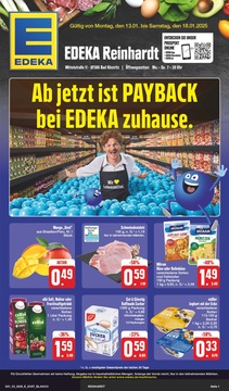 EDEKA Prospekt - Angebote ab 13.01.