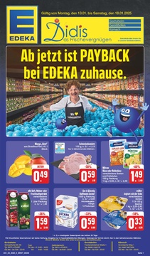 EDEKA Prospekt - Angebote ab 13.01.