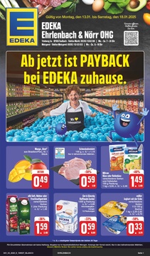 EDEKA Prospekt - Angebote ab 13.01.