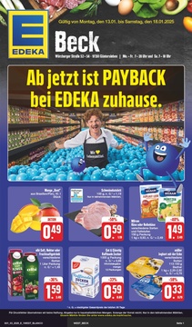 EDEKA Prospekt - Angebote ab 13.01.