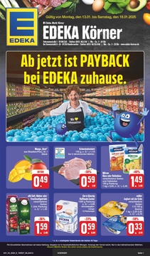 EDEKA Prospekt - Angebote ab 13.01.