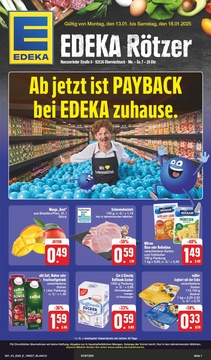 EDEKA Prospekt - Angebote ab 13.01.