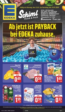 EDEKA Prospekt - Angebote ab 13.01.