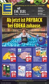 EDEKA Prospekt - Angebote ab 13.01.