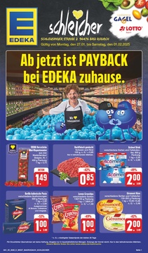 EDEKA Prospekt - Angebote ab 27.01.