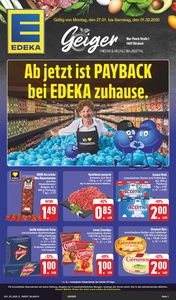 EDEKA Prospekt - Angebote ab 27.01.