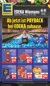 EDEKA Prospekt - Angebote ab 27.01.