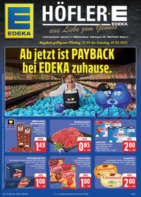 EDEKA Prospekt - Angebote ab 27.01.