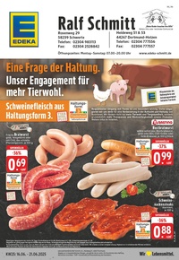 EDEKA Prospekt - Angebote ab 16.06.
