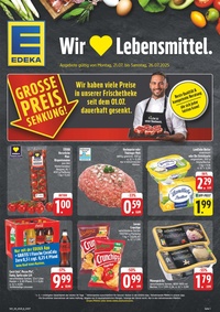 EDEKA Prospekt - Angebote ab 21.07.