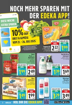 EDEKA Prospekt - Angebote ab 21.07.