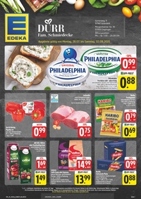EDEKA Prospekt - Angebote ab 28.07.