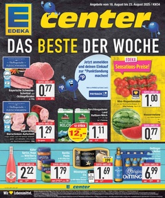 EDEKA Prospekt - Angebote ab 18.08.